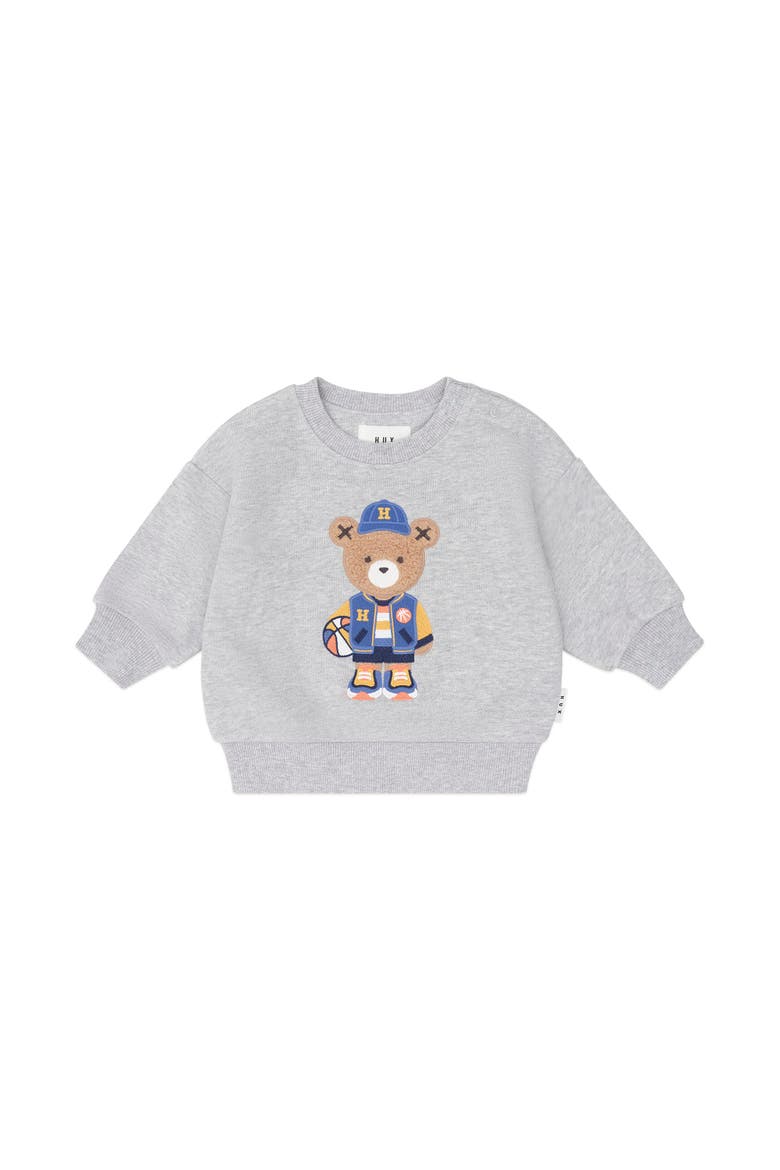 Baller Hux Sweatshirt, Main, color, Grey Marle