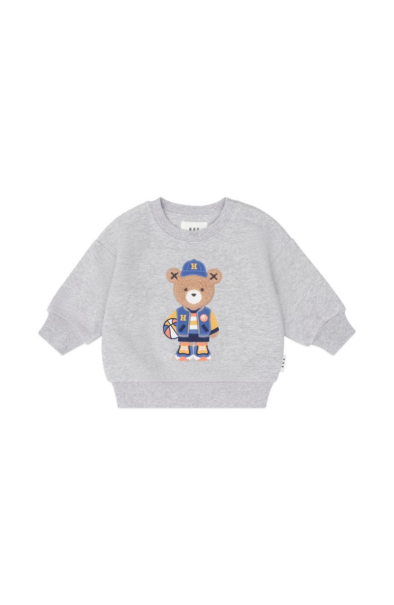 Huxbaby Baller Hux Sweatshirt, Main, color, Grey Marle