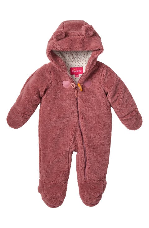 Kids' Toggle Faux Fur Pram Suit