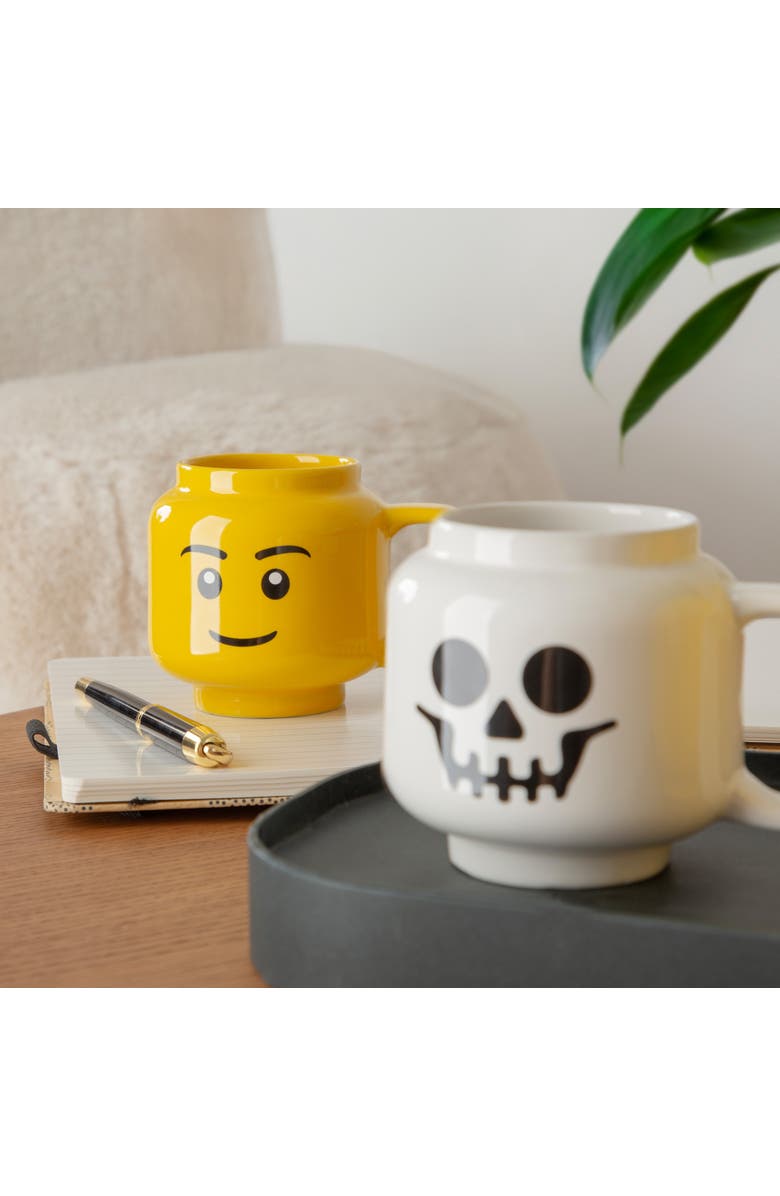 LEGO Skeloton Large Ceramic Mug, 17.9oz, Alternate, color,