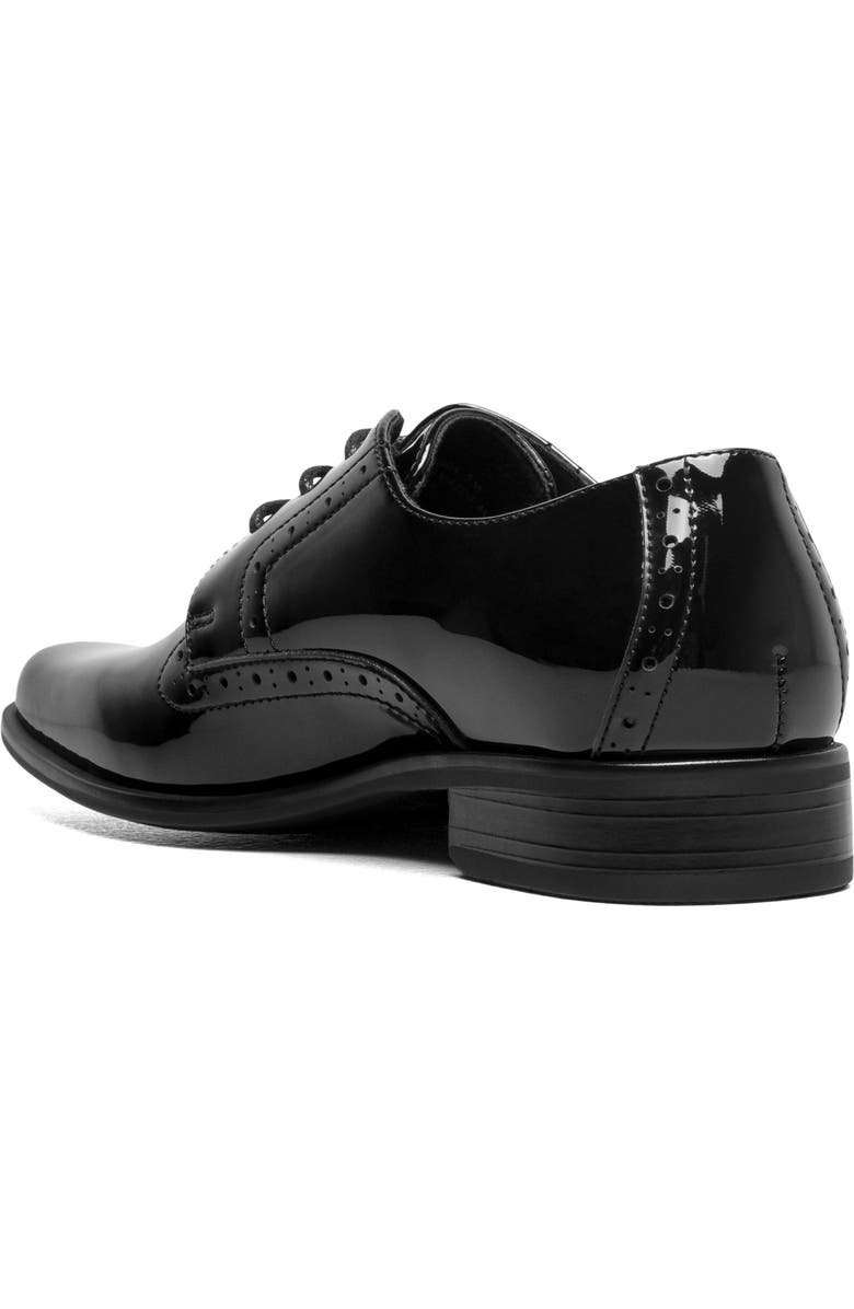 Stacy Adams Kids' Scottie Patent Derby, Alternate, color, Black Patent