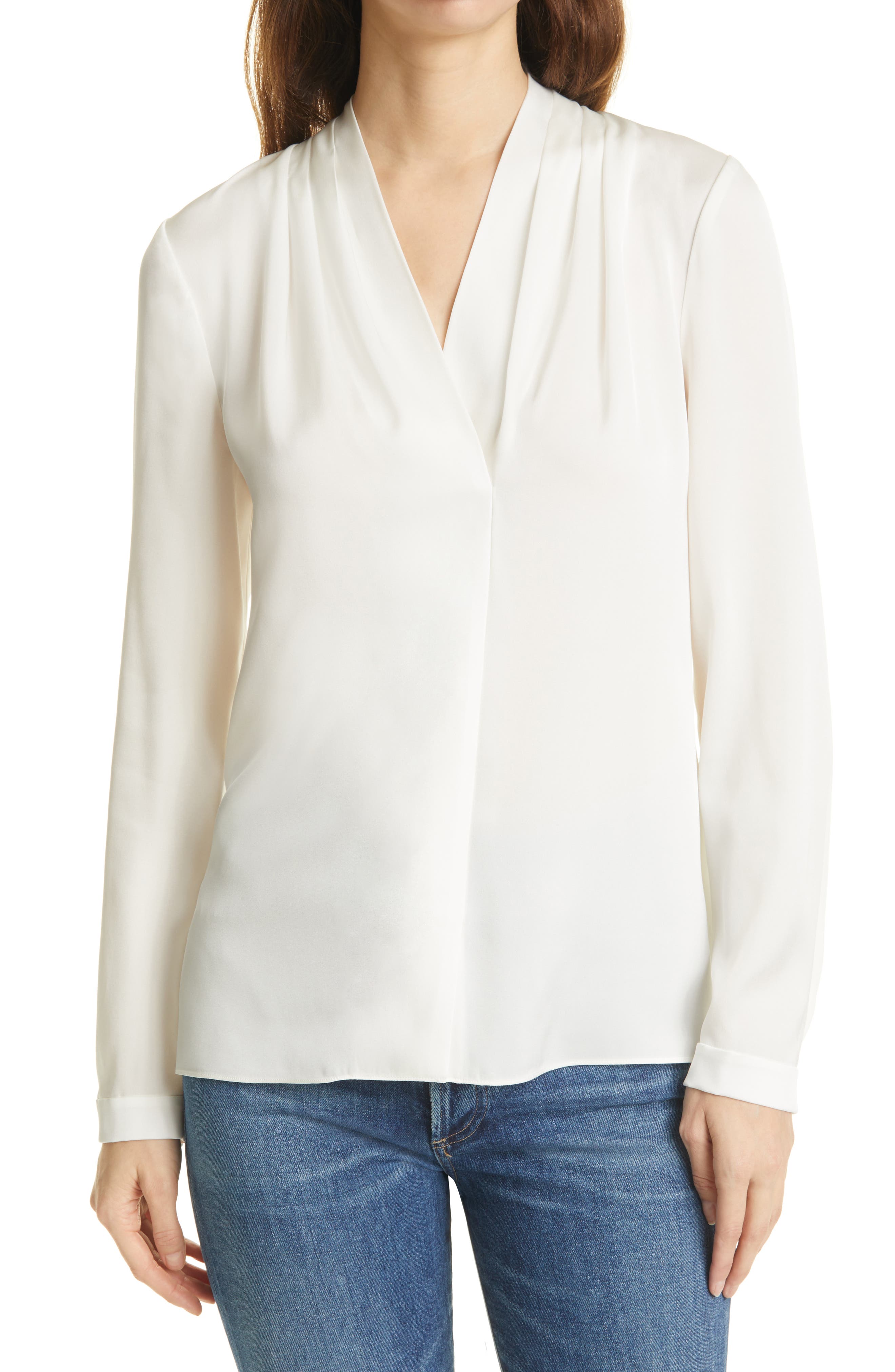 Nellie Stretch Silk Georgette Top - image 5