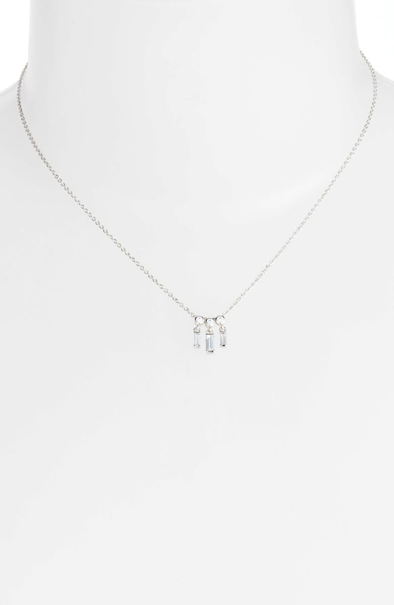 Nadri Mercer Small Shaky Frontal Necklace, Alternate, color, 