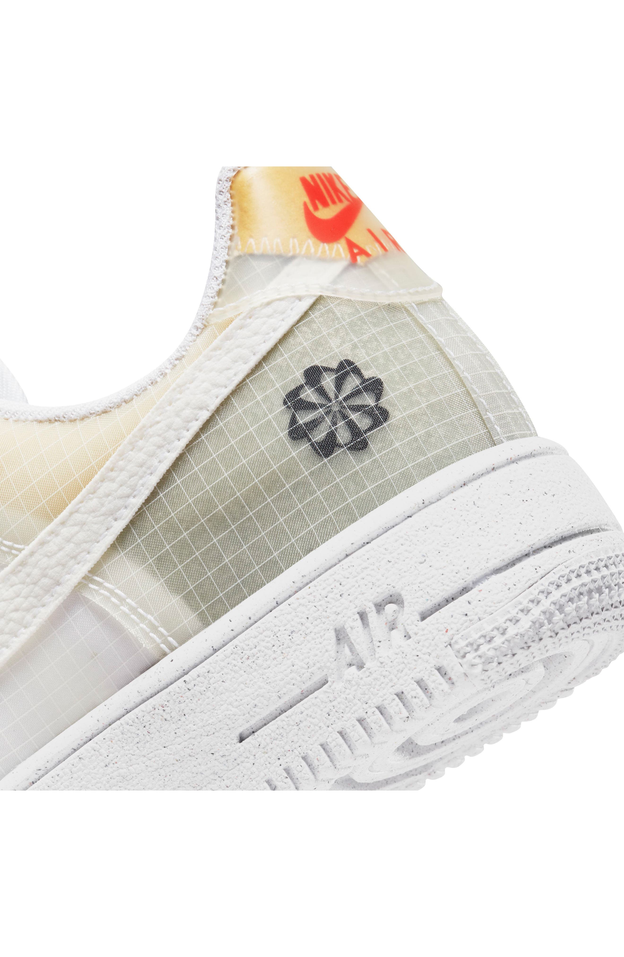 Nike Air Force 1 Crater Sneaker, Alternate, color, 