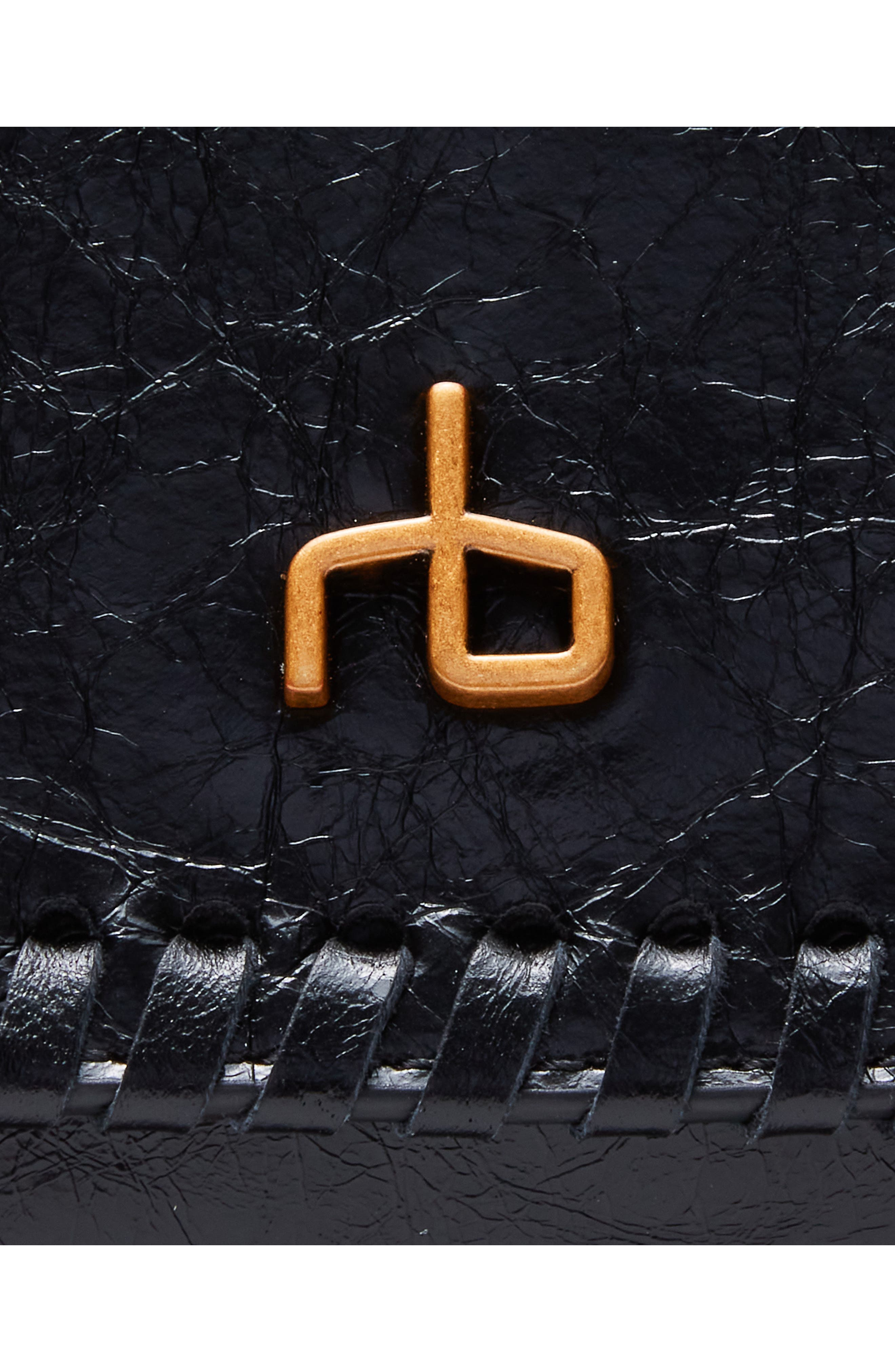 rag 
bone Small Chelsea Flap Leather Convertible Shoulder Bag, Alternate, color, 