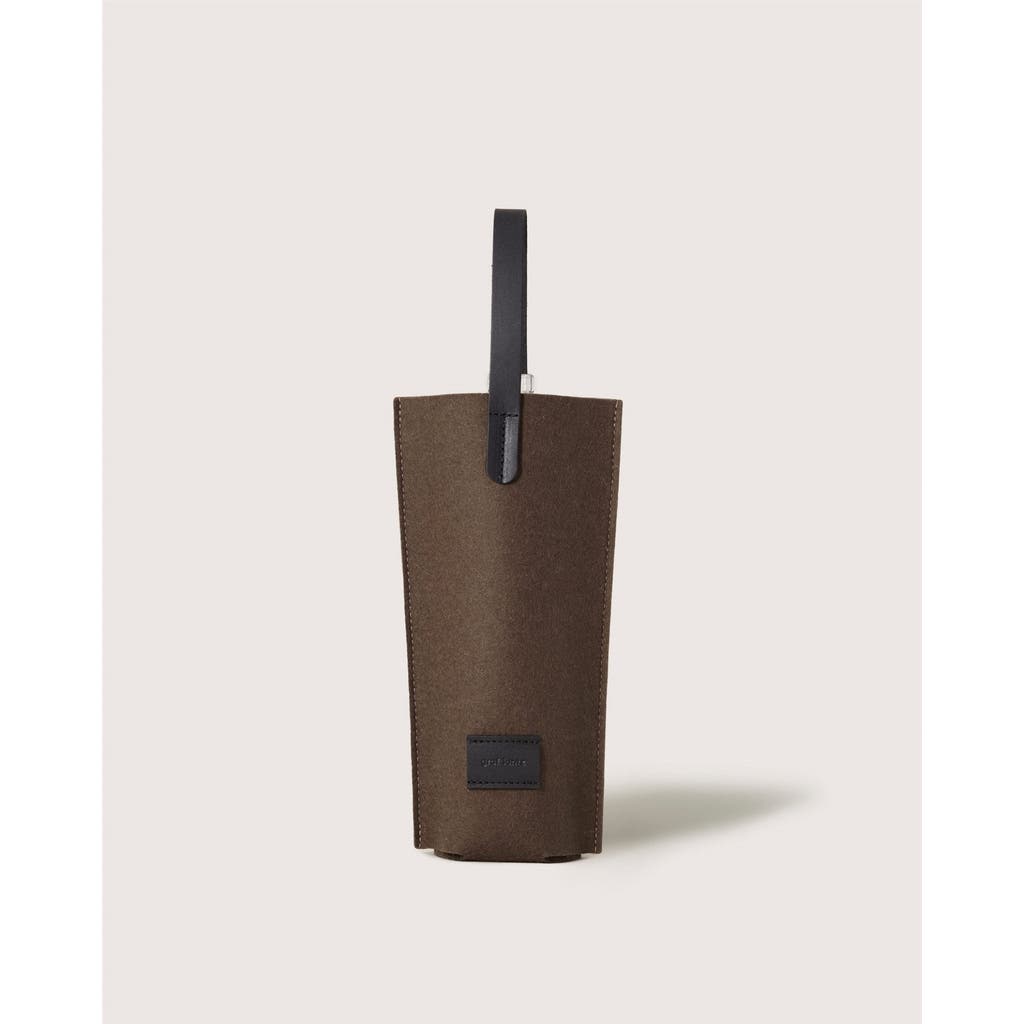 Graf & Lantz Graf Lantz Hana Merino Wool Bottle Bag In Brown