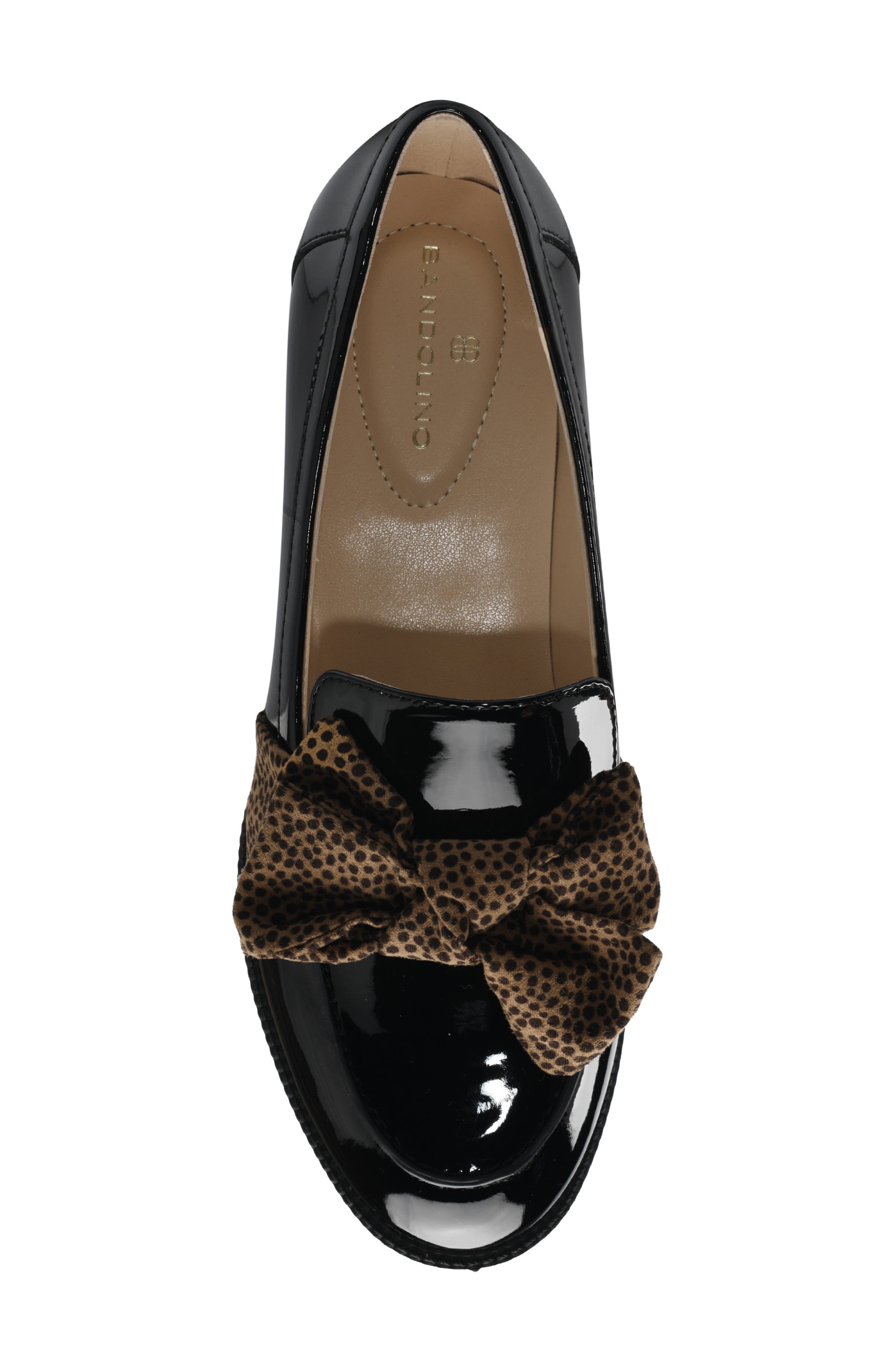 Bandolino Bow Loafer, Alternate, color, Black01