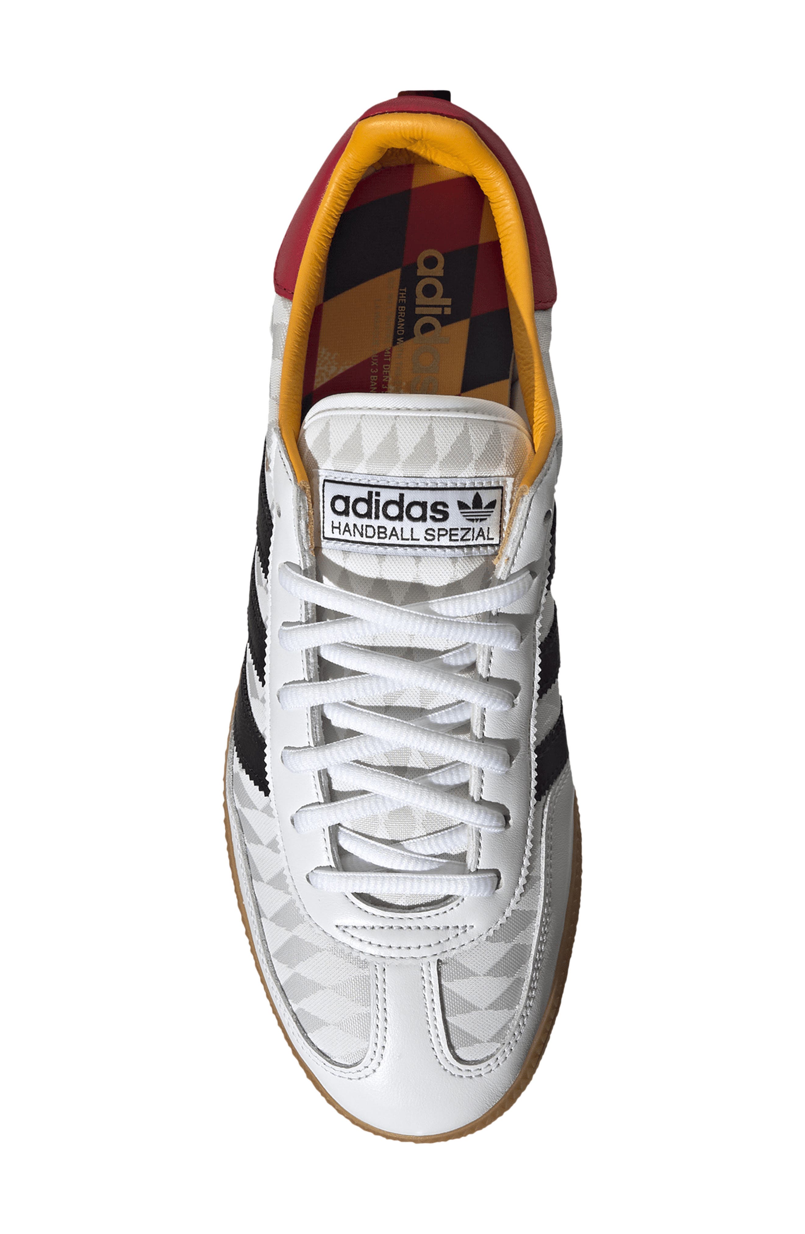 x FIFA Gender Inclusive Handball Spezial Sneaker, Alternate, color, WHITE/ CORE BLACK