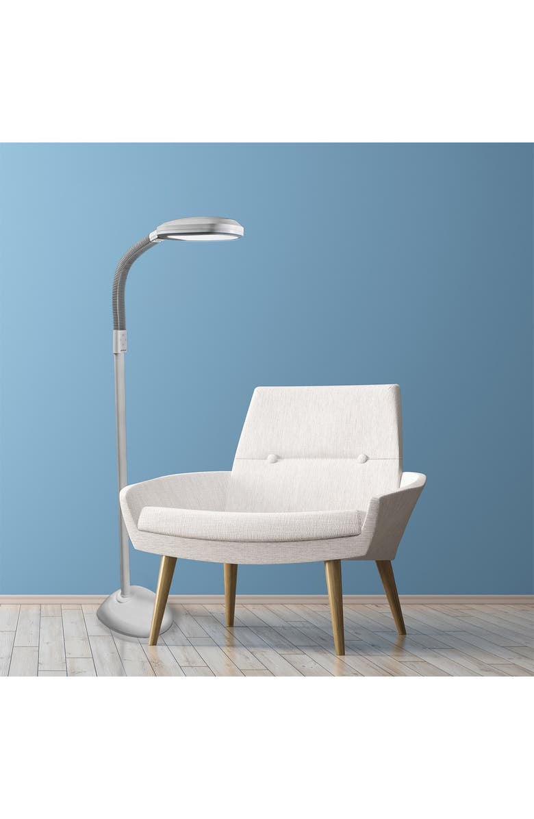 VERILUX Smartlight LED Floor Lamp - White, Alternate, color,
