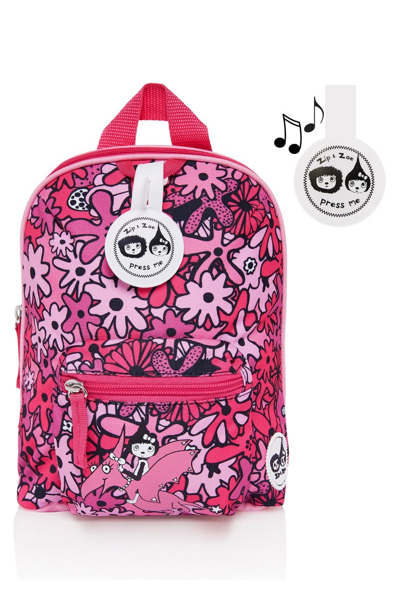 Graphic Mini Backpack, Alternate, color, FLORAL PINK