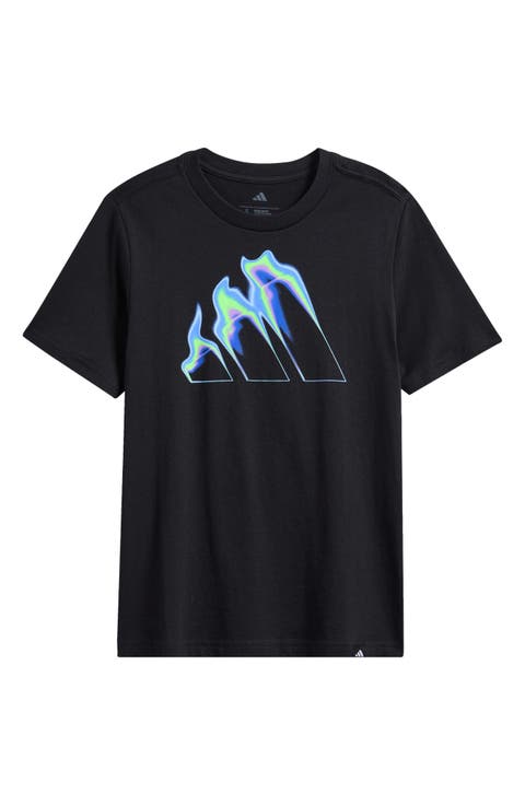 Kids' Flame Logo Cotton Graphic T-Shirt (Big Kid)