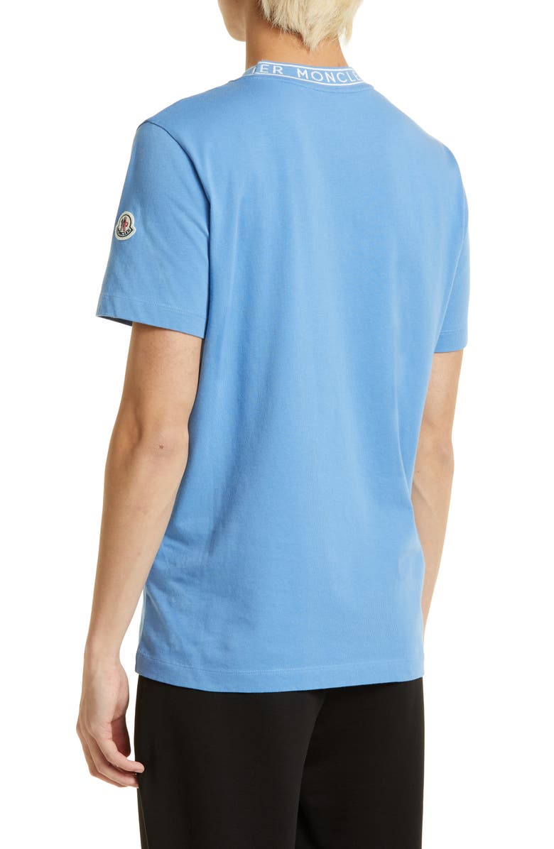 Moncler Logo Crewneck T-Shirt, Alternate, color,