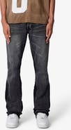 mnml B484 Distressed Hem Flare Jeans