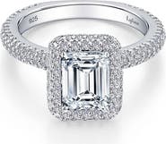 Lafonn Simulated Diamond Halo Ring