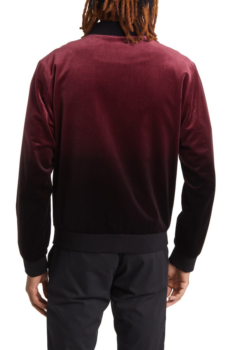 BOSS Hanry Ombré Bomber Jacket, Alternate, color, 