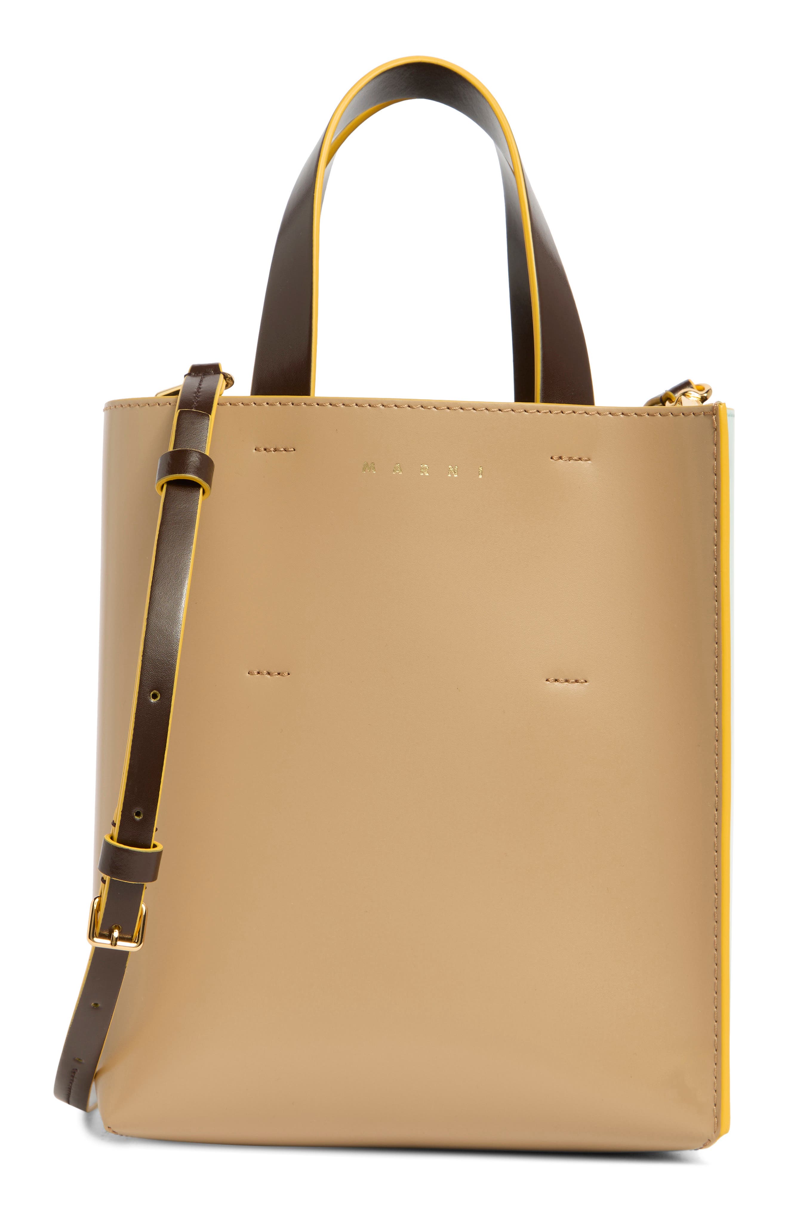 Mini Museo Tote, Main, color, MOON/ MINERAL ICE/ METAL BROWN