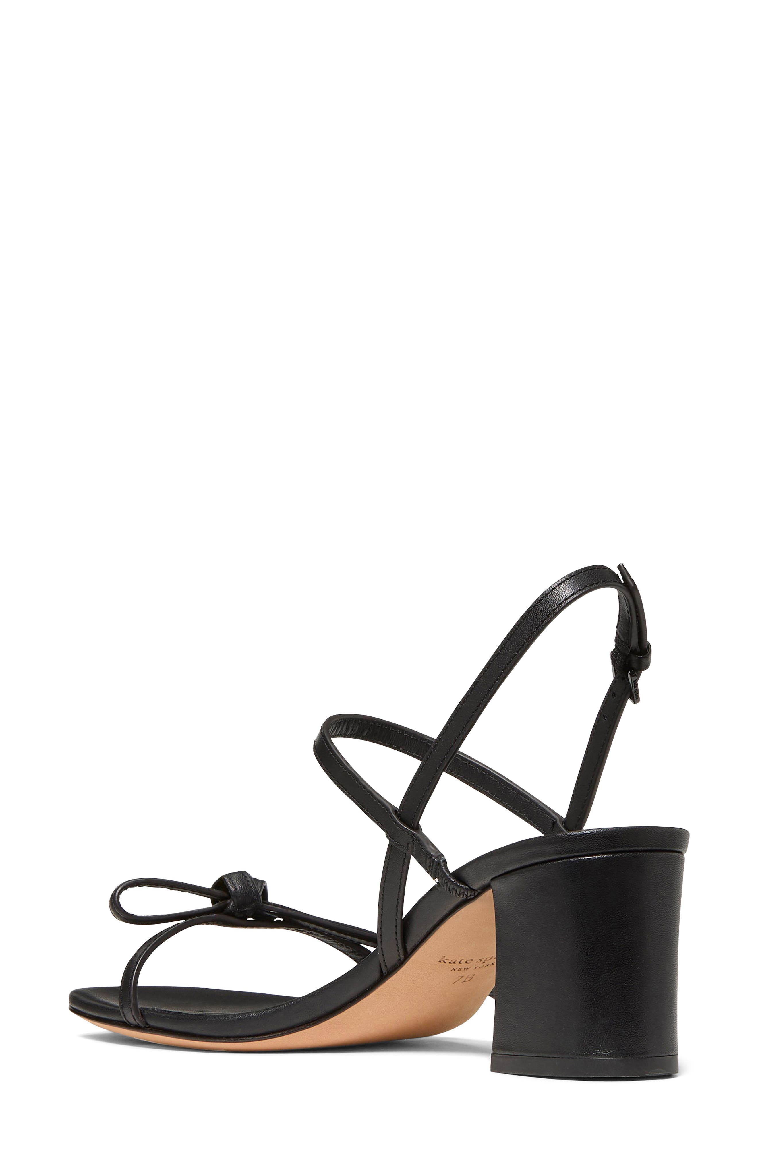Kate Spade New York loop slingback sandal, Alternate, color, Black