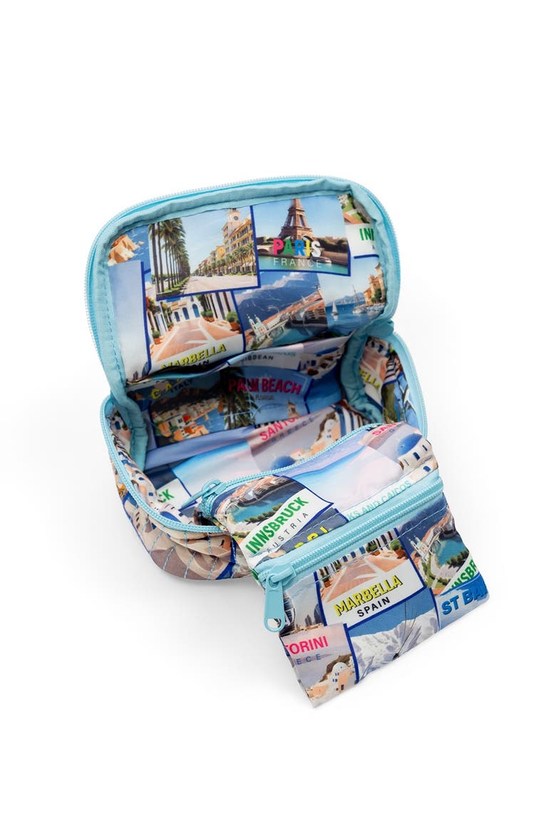World Traveler Jewelery Bag, Main, color, Multicolor