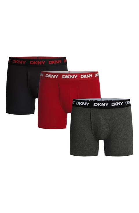 3-Pack Stretch Cotton Boxer Briefs