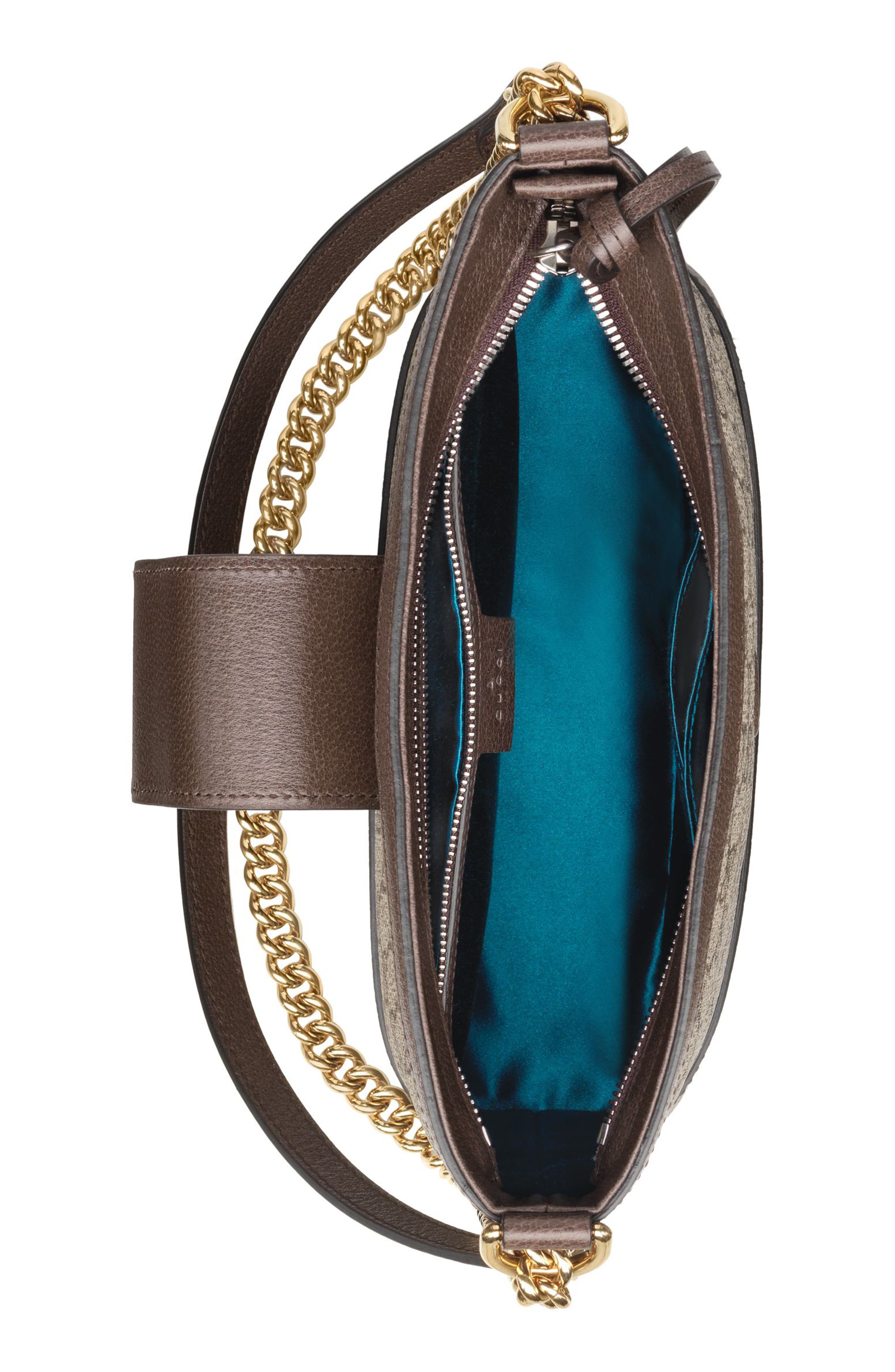 Medium Dionysus Supreme Canvas Shoulder Bag, Alternate, color, BEIGE EBONY/ NEW ACERO