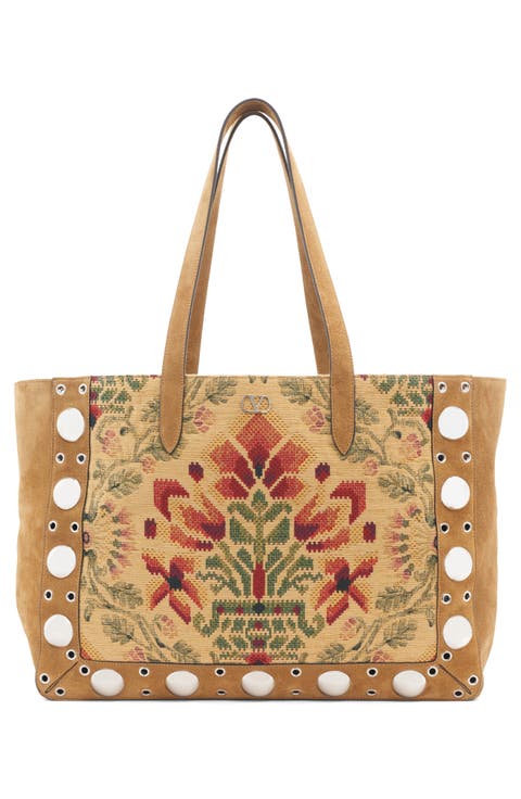 Large Nellcôte Studded Tote