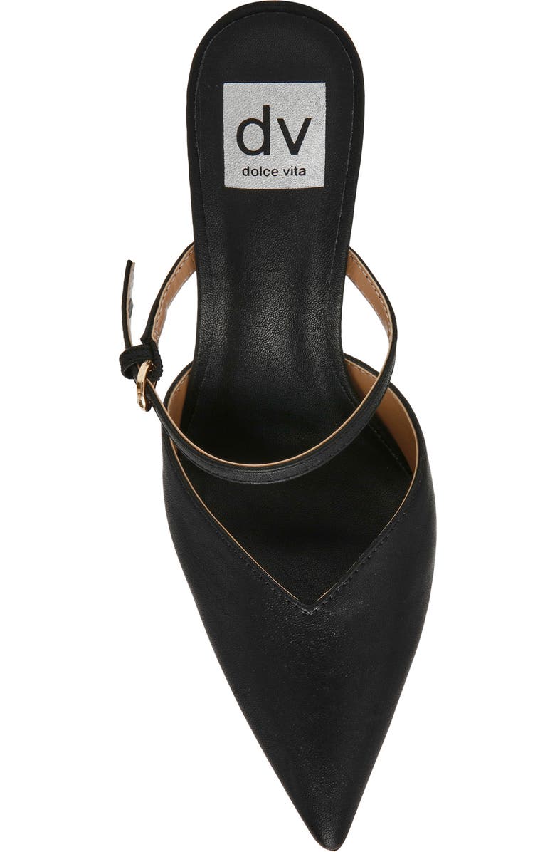 DV by Dolce Vita Geanie Pointed Toe Pump, Alternate, color, Black Smooth