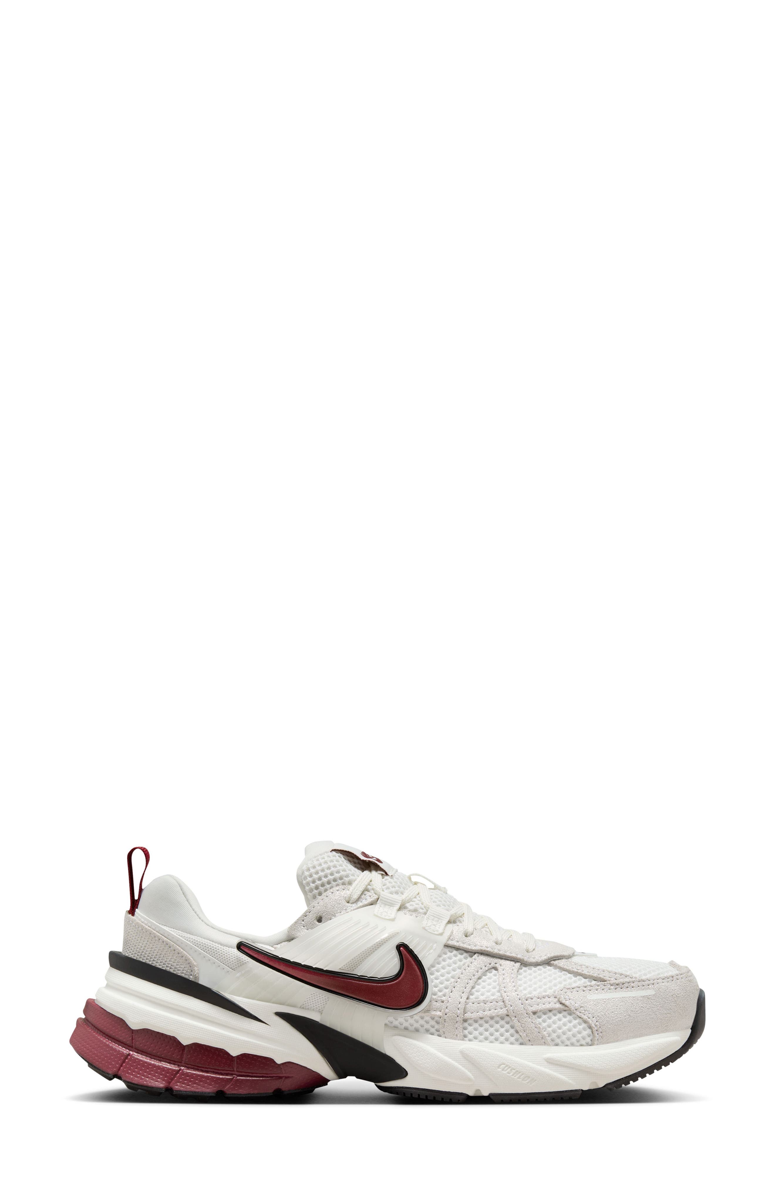 Nike V2K Run SE Sneaker, Alternate, color, White/ Team Red/ Black