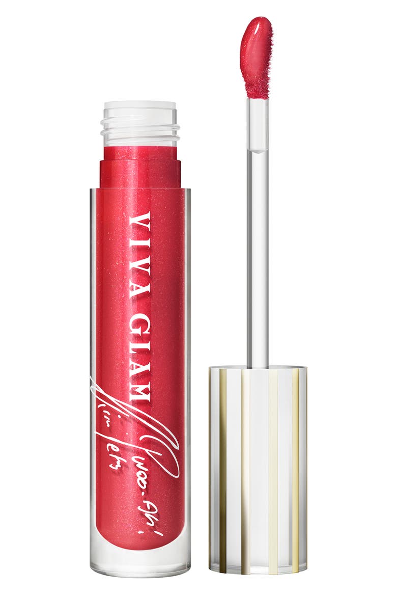 VIVA GLAM Lipglass Air Lip Gloss (Limited Edition), Main, color, VIVA KIMMITMENT