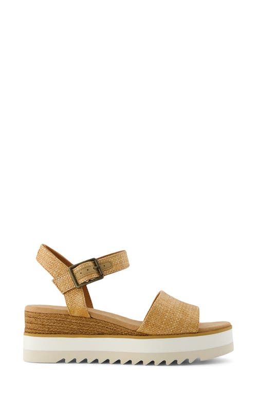 Toms Diana Platform Wedge Sandal