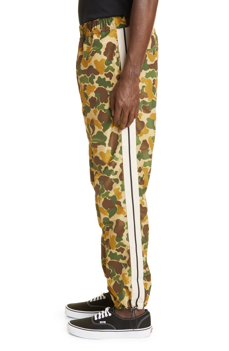 Palm Angels Camo Side Tape After Sport Pants, Alternate, color, 
