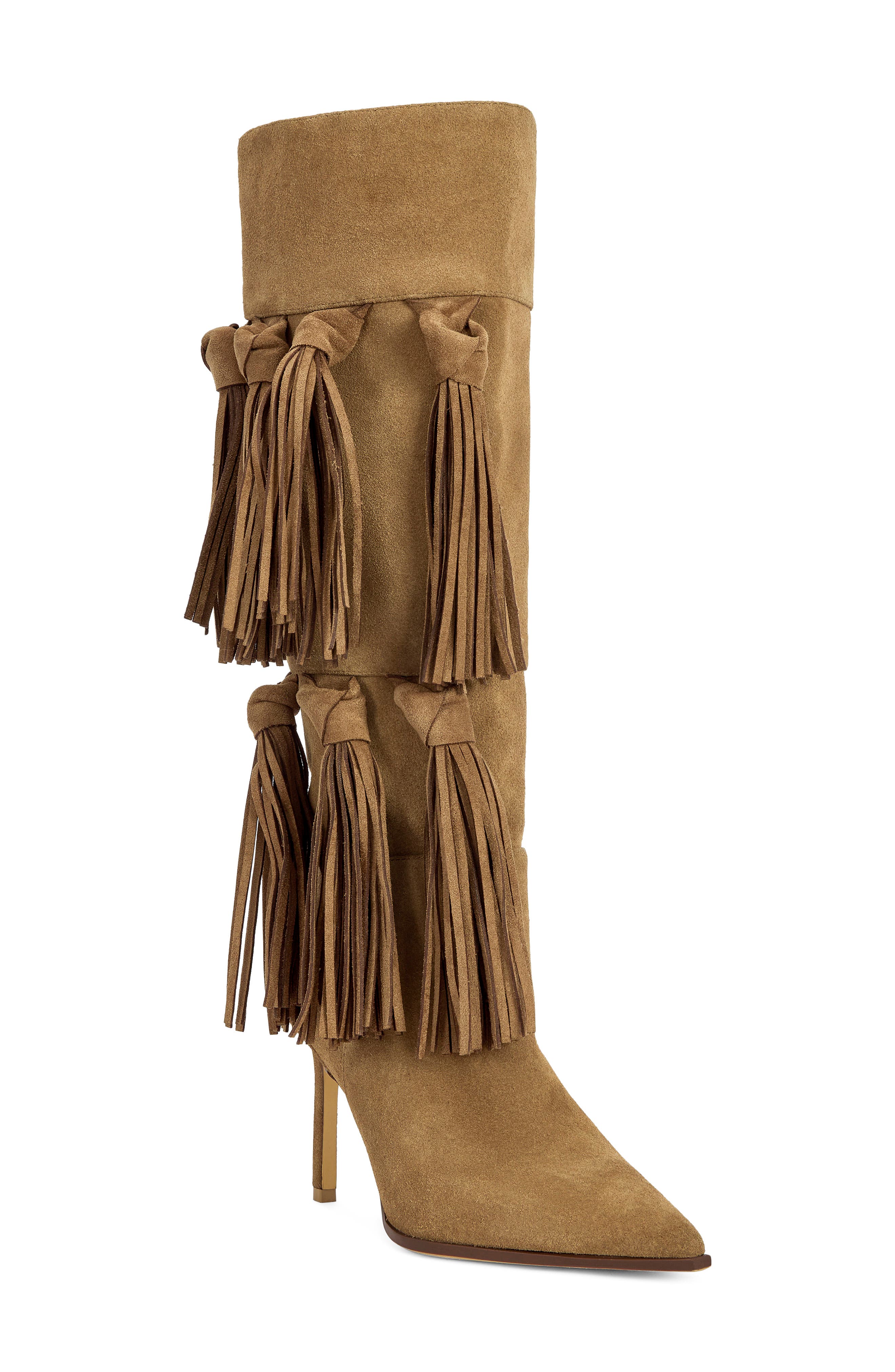 Cabrera Knee High Boot, Main, color, TAN
