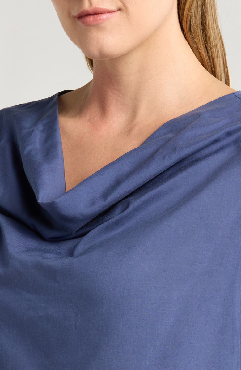 HARSHMAN Dania Ruched Draped Neck Top, Alternate, color, 