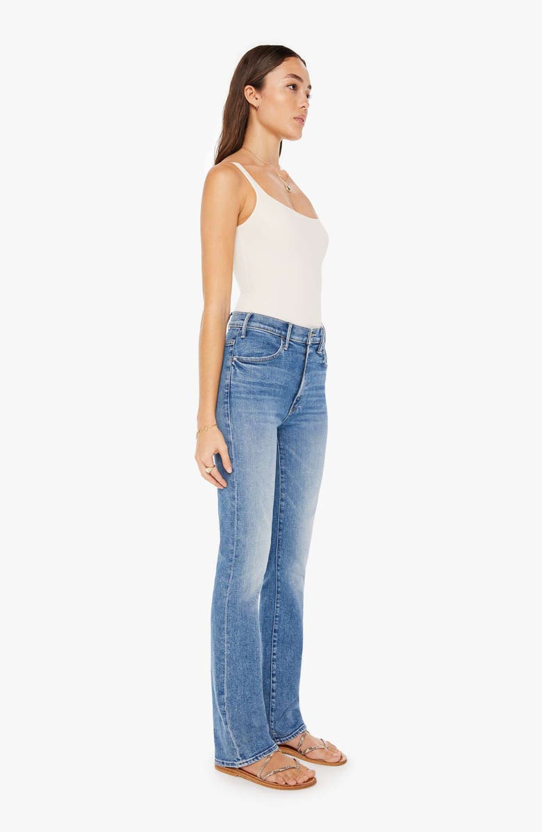 MOTHER The Hustler Sneak Bootcut Jeans, Alternate, color, 
