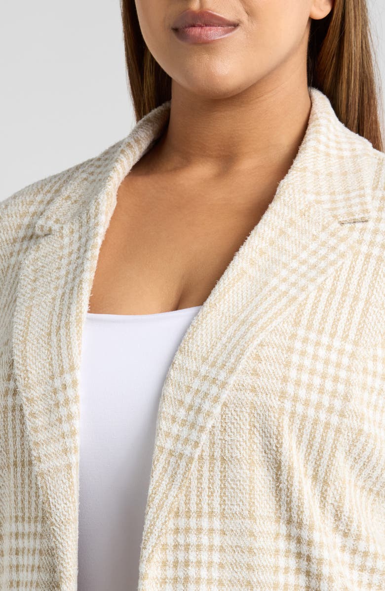 Liverpool Los Angeles Plaid Boyfriend Blazer, Alternate, color,