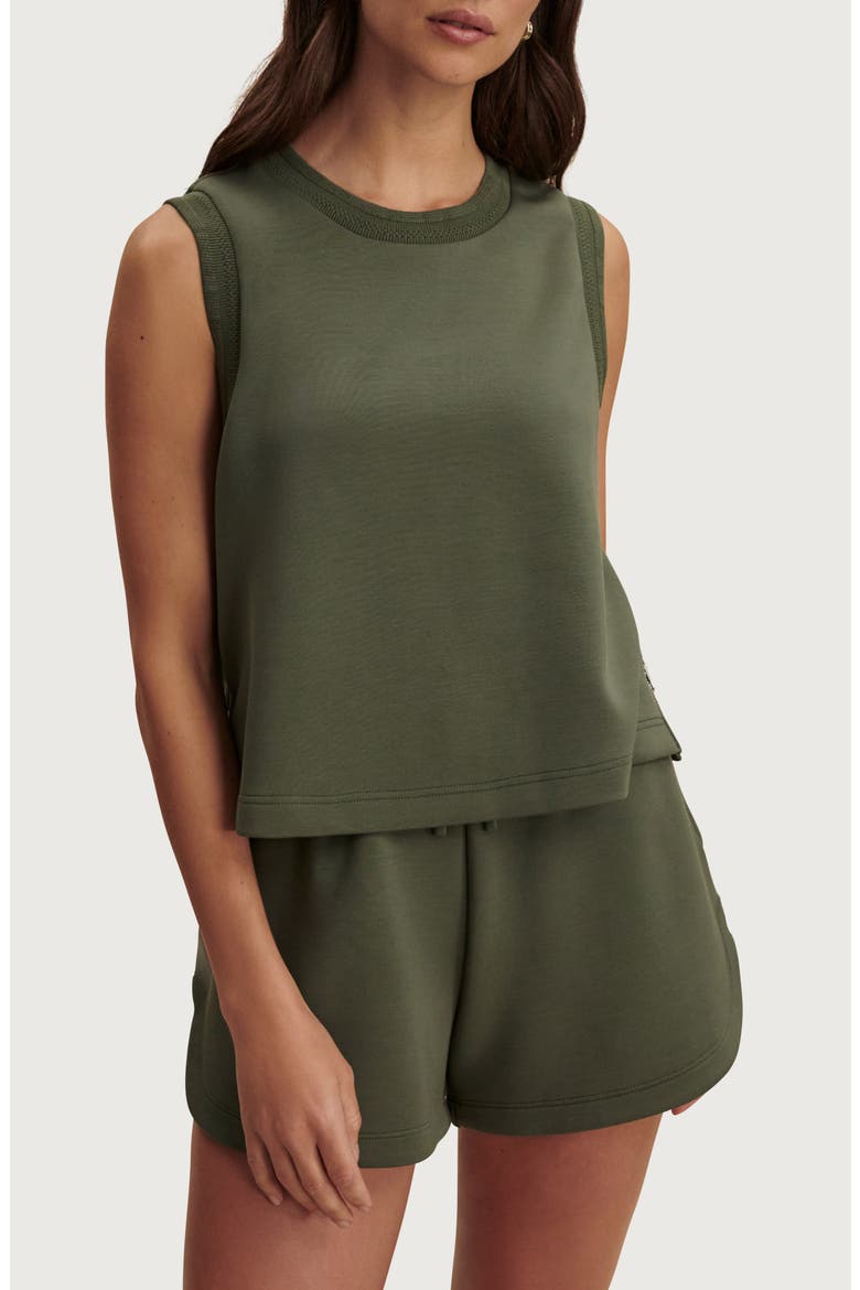 Shea Crop Tank, Main, color, THYME