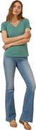 Pact Organic Cotton Featherweight Slub V-Neck Tee