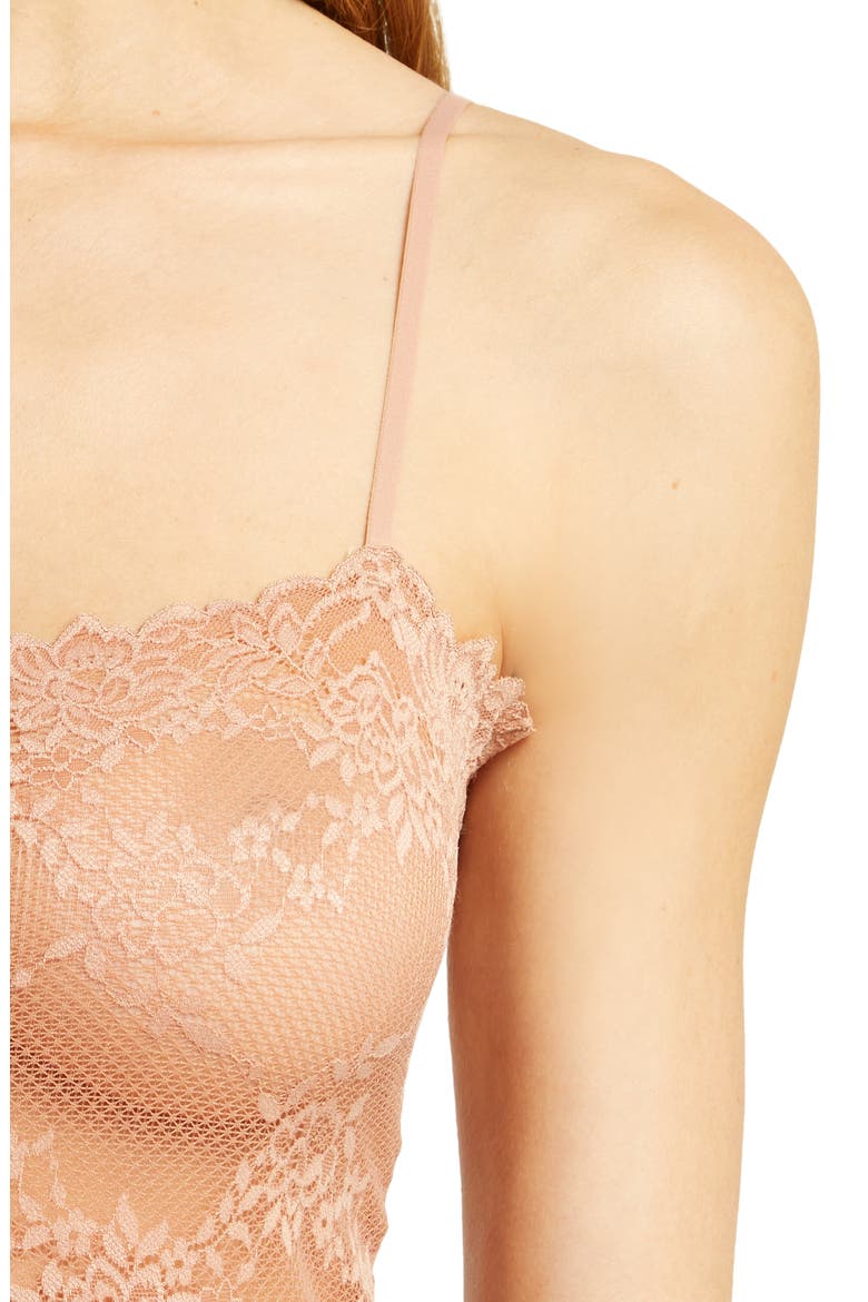 Heavenly Lace Camisole, Alternate, color, GLOW