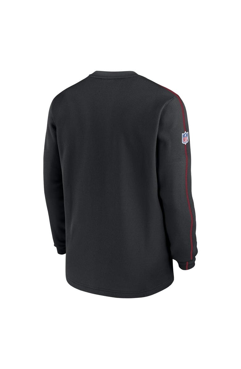 Nike Men's Nike Black San Francisco 49ers 2024 Sideline Coaches Long Sleeve Top, Alternate, color, 