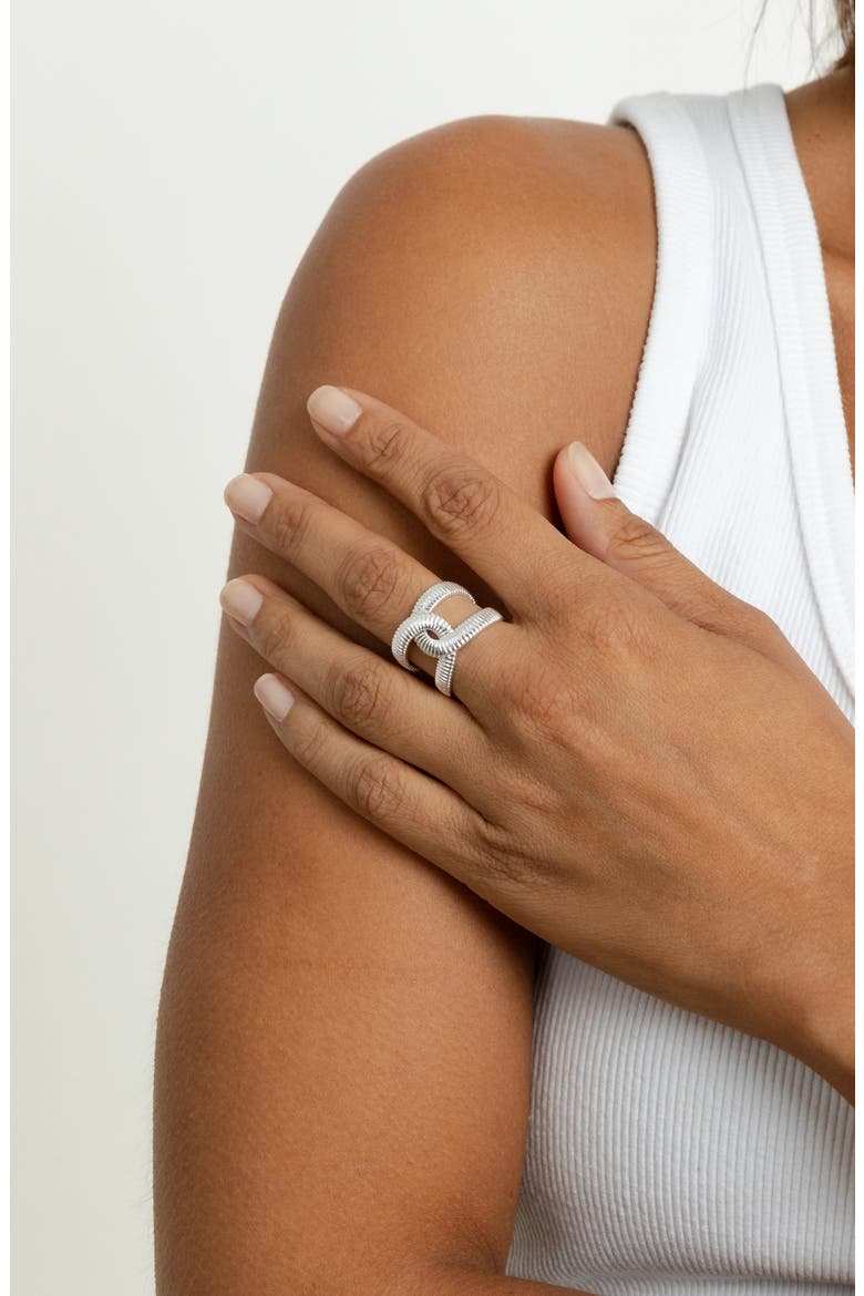 Zoe Ring, Alternate, color, SILVER