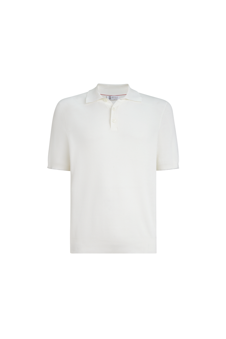 Rib knit polo, Alternate, color, Panama