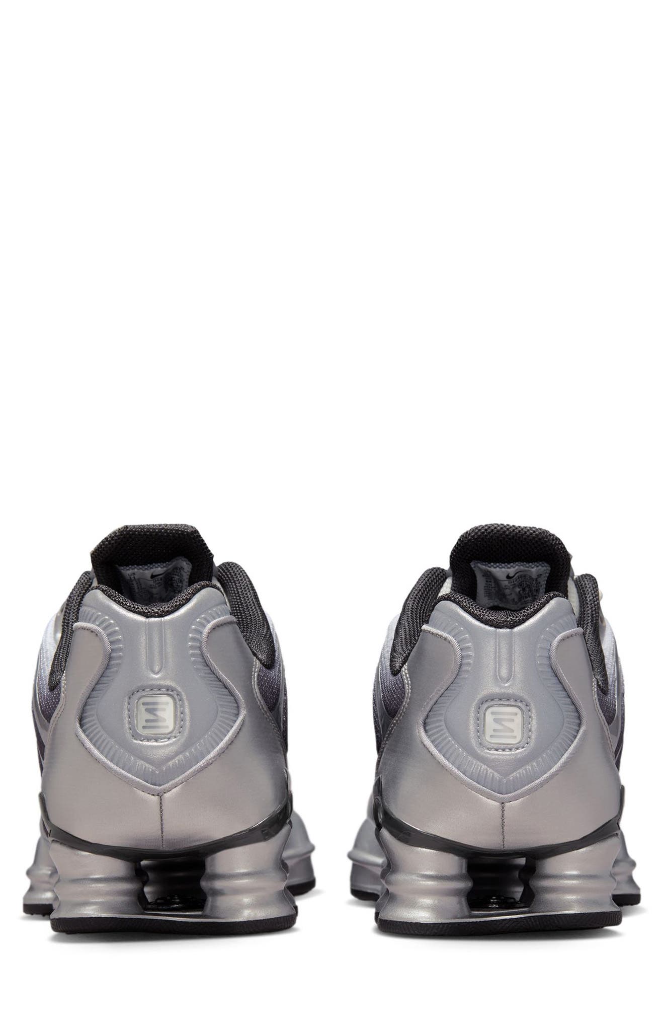 Shox TL Print Sneaker, Alternate, color, SILVER/ ANTHRACITE/ WHITE