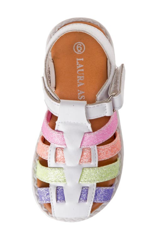 LAURA ASHLEY LAURA ASHLEY KIDS' GLITTER FISHERMANS SANDAL