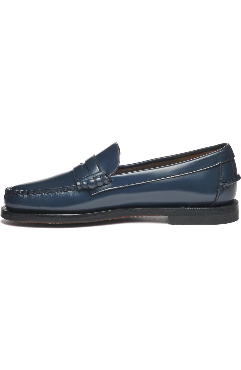 Sebago Classic Dan Pigment Woman Loafers, Alternate, color, Brilliant Blue