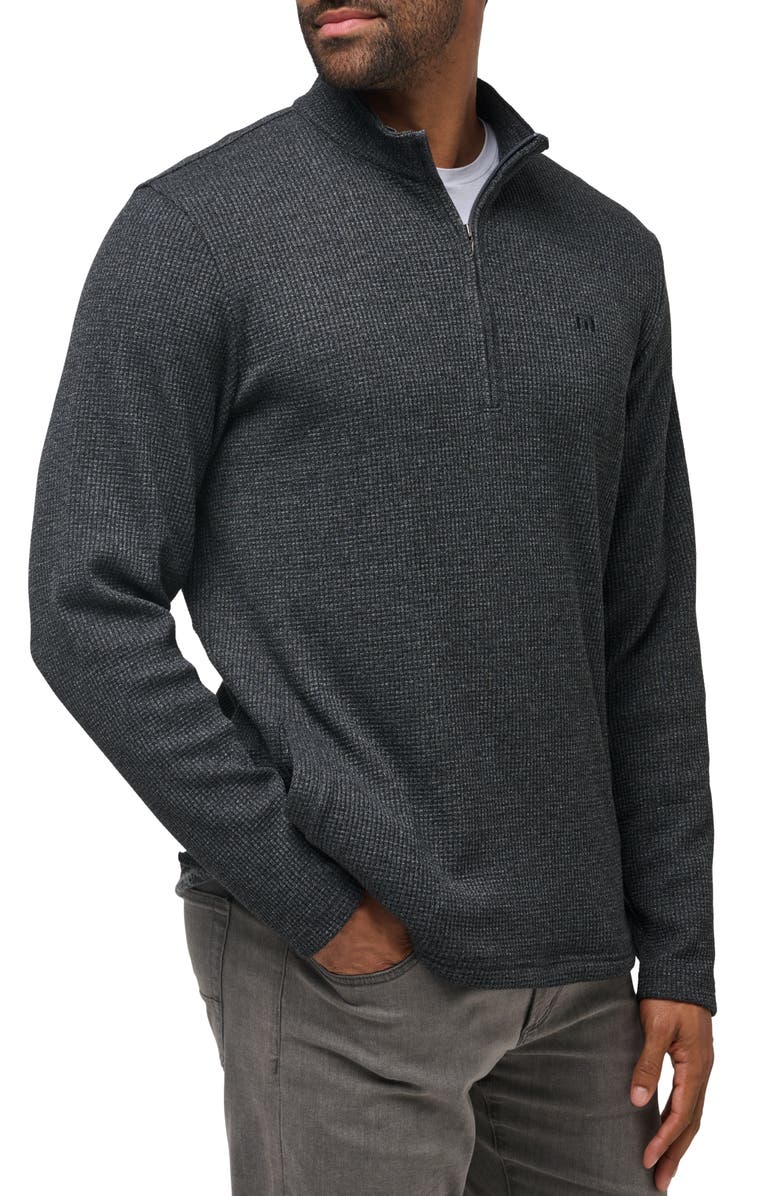 TravisMathew Last Sunset Thermal Half Zip Pullover, Alternate, color,
