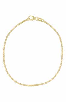 Bony Levy Men's 14K Gold Box Chain Bracelet