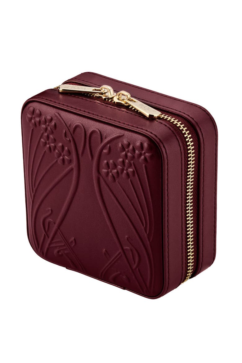 X LIBERTY Small Travel Zip Case, Alternate, color, Burgundy