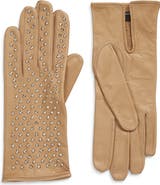 Seymoure Kelly Studded Leather Gloves