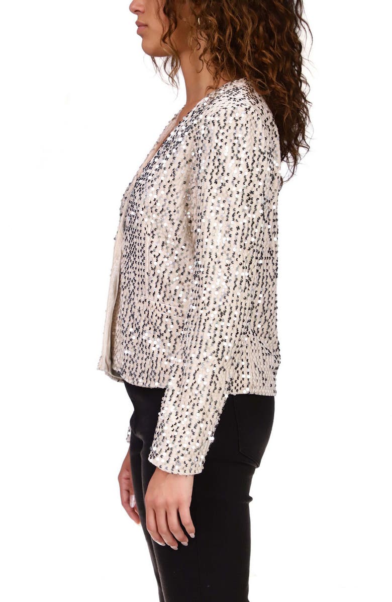 Sanctuary Charmed Sequin Blazer, Alternate, color, 
