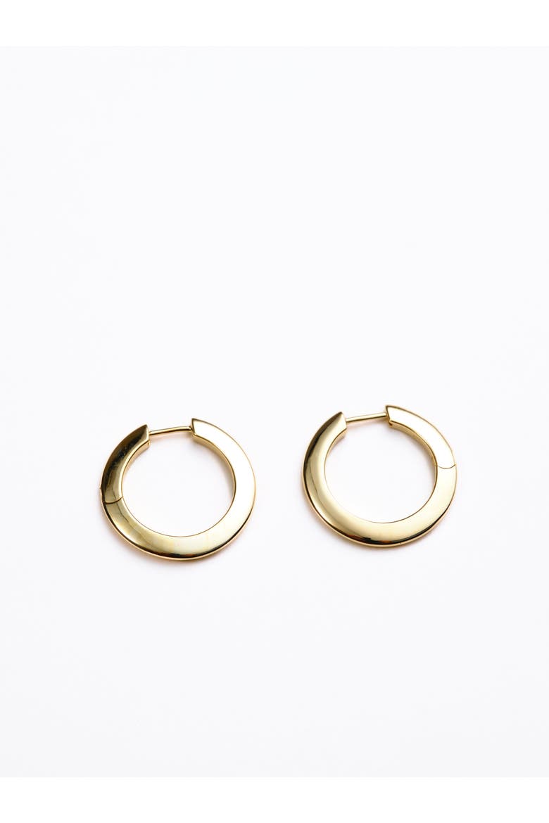 Talia Medium Hoop Earrings, Main, color, 14K Recycled Gold Vermeil