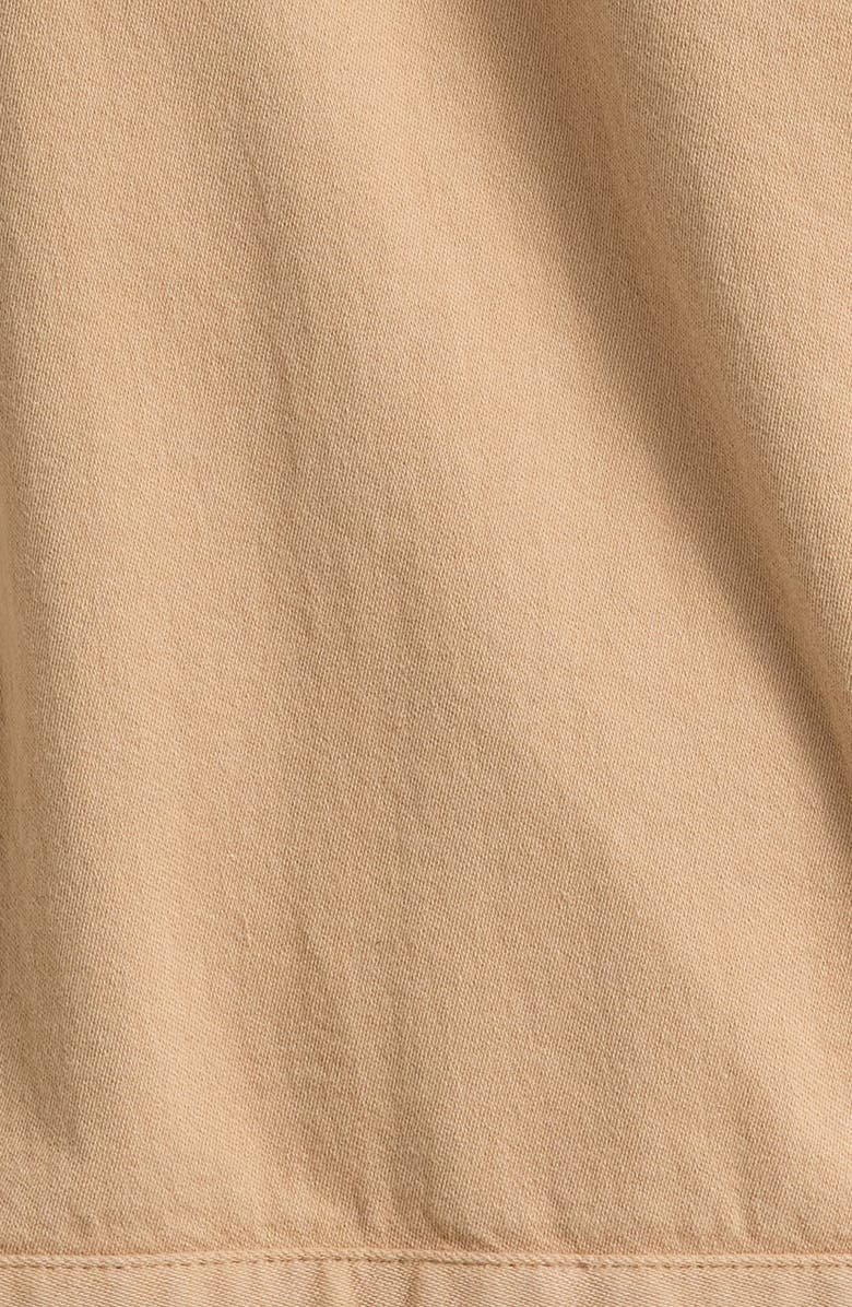 Eileen Fisher Classic Collar Organic Cotton Jacket, Alternate, color, Biscuit